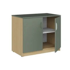 Meuble bas 2 portes - Odéos - l. 100 x h. 85 x pr. 60 cm