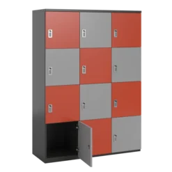 Meuble de rangement FrameOne II - 12 casiers - fermeture à codes - clé passe partout non fournie