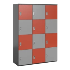 Meuble de rangement FrameOne II - 12 casiers - fermeture à codes - clé passe partout non fournie