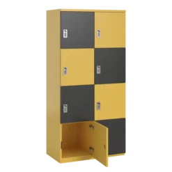 Meuble de rangement FrameOne II - 8 casiers - fermeture à codes - clé passe partout non fournie