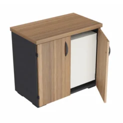 Meuble réfrigérateur Amphitéo - h. 80 x l. 47 cm - 2 portes battantes