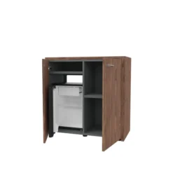 Meuble réfrigérateur Quadri Prestige - h. 89 x l. 92 cm - 2 portes