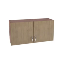 Meuble à suspendre - Lagune - l. 120 x h. 60 x pr. 40 cm - 2 portes - à fixer