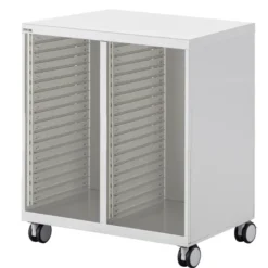 Module 2 colonnes sur roulettes - à équiper de tiroirs