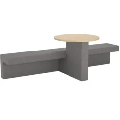 2 modules assises et 1 table Border