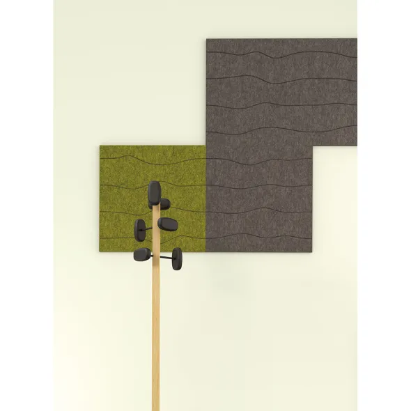 Panneau acoustique mural Swell - carré - l. 58 x h. 58 x ép. 2,4 cm