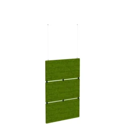 Panneau acoustique suspendu vertical Swell - rectangulaire - l. 116 x h. 179 x ép. 1,2 cm