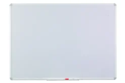 Panneau d'affichage mural magnétique Shellboard - cadre anodisé - avec auget - format au choix