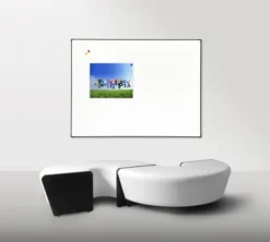Panneau d'affichage mural magnétique I3whiteboard - surface au choix