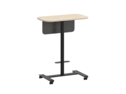 Panneau de façade feutre gris foncé pour table Single