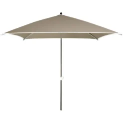 Parasol carré Cortina - l. 200 x l. 200 cm