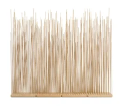 Paravent Sticks - h. 120 à 180 cm - socle bois clair