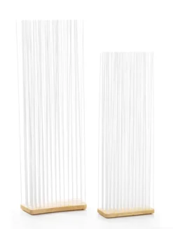 Paravent Sticks - h. 180 cm - socle bois clair
