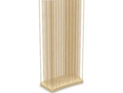 Paravent Sticks - h. 180 cm - socle courbe bois clair