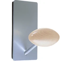 Patère murale magnétique Aloès - 1 patère bois