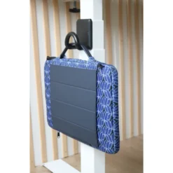 Patère murale magnétique Fil - ABS noir Carton UVC 8 x 10 x 6 cm -