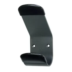 Patère murale Steely - 1 patère acier et PVC