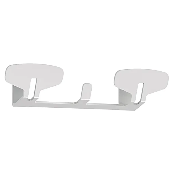 Patère murale Yin - 2 patères métal