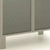 Pied rectangulaire pour armoire Léandre Manager l. 86 cm - 1 jeu de 4