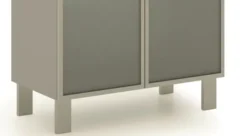 Pied rectangulaire pour armoire Léandre Manager l. 86 cm - 1 jeu de 4