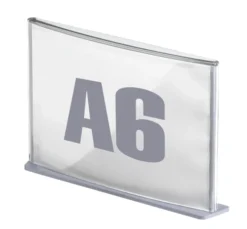 Plaque de signalisation A6 - polystyrène - anthracite - lot de 40