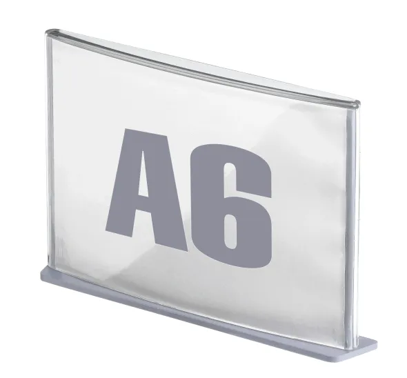 Plaque de signalisation A6 - polystyrène - anthracite - lot de 40