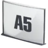 Plaque de signalisation A5 - polystyrène - aluminium - lot de 19
