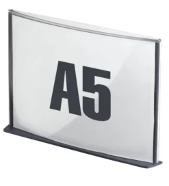 Plaque de signalisation A5 - polystyrène - aluminium - lot de 19
