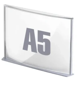 Plaque de signalisation A5 - polystyrène - aluminium - lot de 19