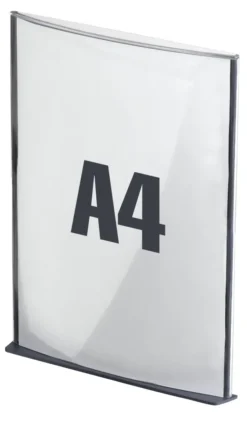 Plaque de signalisation A4 - polystyrène - aluminium - lot de 12