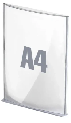 Plaque de signalisation A4 - polystyrène - aluminium - lot de 12