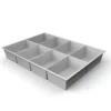 Plateau compartimenté 8 cases - 11,2 x 7,4 cm pour tiroir h. 6 cm