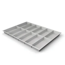 Plateau compartimenté 12 cases - 11,5 x 4,9 cm pour tiroir h. 3 cm