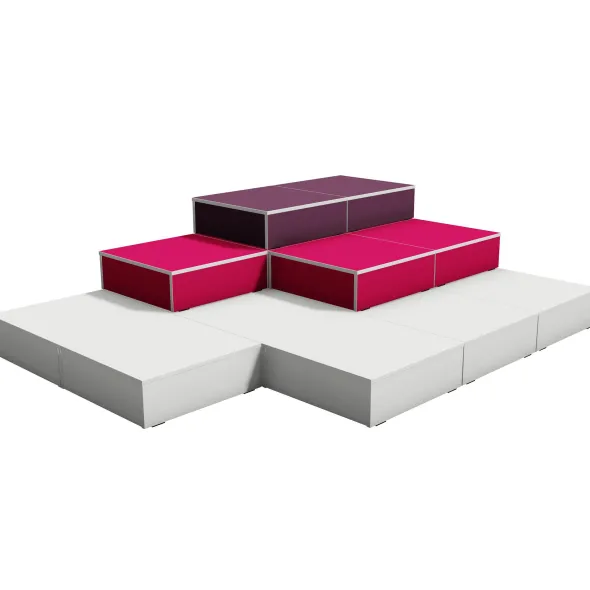 Podium modulaire Majeo - l. 60 x h. 60 x pr. 60 cm
