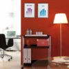Porte-affiches mural - polystyrène - 1 format A4 - aluminium