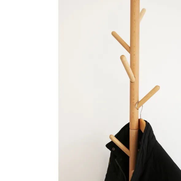 Portemanteau 2 en 1 Mikado - bois