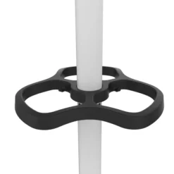 Portemanteau sur socle Accueil - 8 patères ABS - avec porte-parapluie