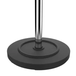 Portemanteau sur socle Accueil Chrome - 8 patères ABS - avec porte-parapluie