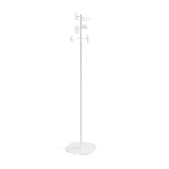 Portemanteau sur socle Sherwood - 6 patères bois