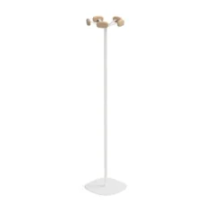 Portemanteau sur socle Sherwood - 5 patères bois