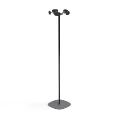 Portemanteau sur socle Sherwood - 5 patères bois