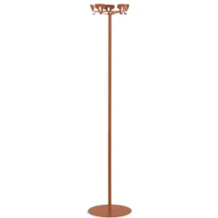 Portemanteau sur socle Yin - 5 patères acier