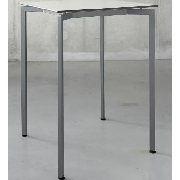 Poste de consultation informatique Korytem - debout - 80 x 80 cm