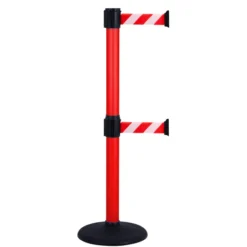 Poteau de guidage à double sangle - laqué - sangle 3 m