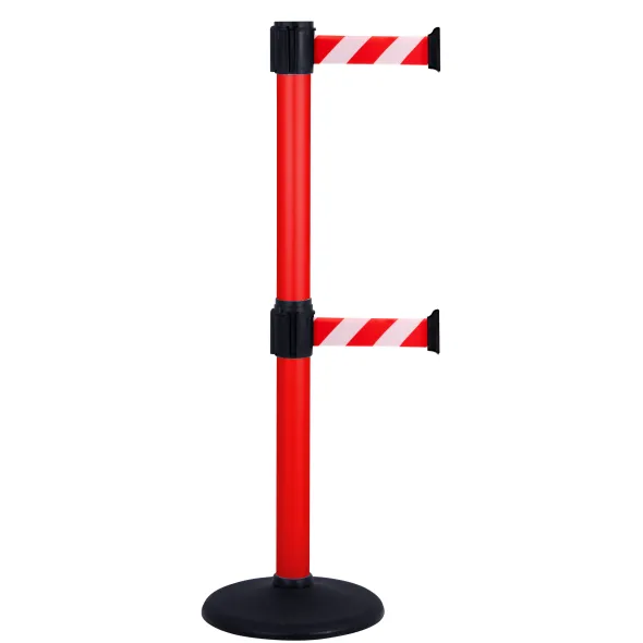 Poteau de guidage à double sangle - laqué - sangle 3 m