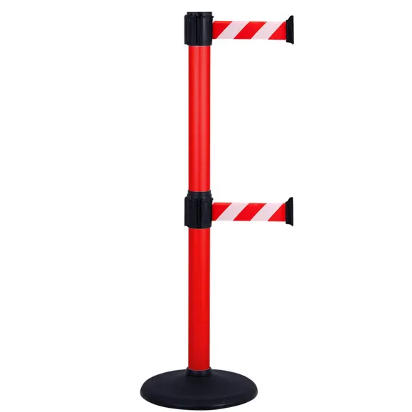 Poteau de guidage à double sangle - laqué - sangle 4 m