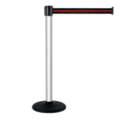 Poteau de guidage à sangle - alu anodisé - sangle 4 m