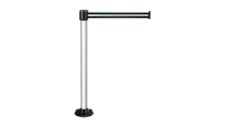 Poteau de guidage à sangle - anodisé - sangle 3 m - socle magnétique