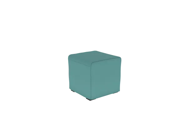 Pouf B Free - 42,50 x 42,50 cm - textile enduit