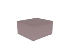 Pouf B Free - 80 x 75 cm - textile enduit
